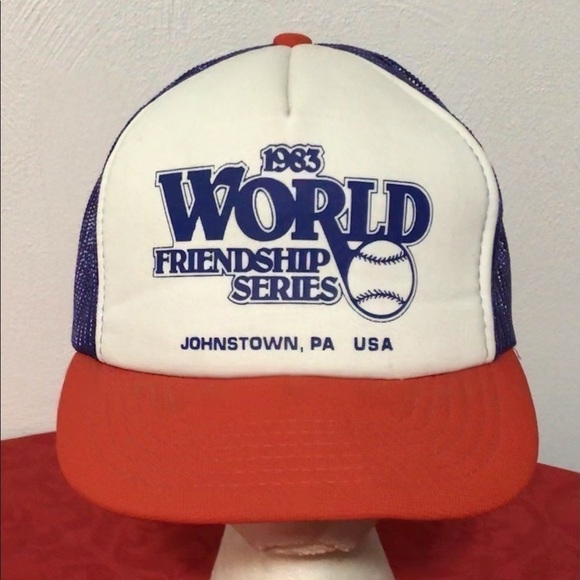 𝅺johnstown World Friendship Series Hat Cap SnapBack - Picture 1 of 8